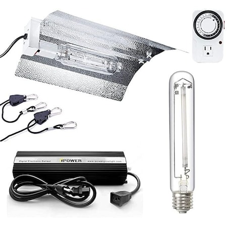 Ipower Grow Light Set includes 600 watt digital electronic ballast + Super HPS Bulb GLSETX600DHWING20T